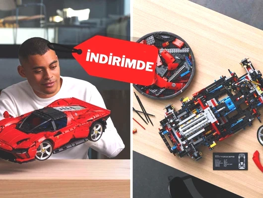 LEGO® Technic Ferrari Daytona SP3 indirime girdi