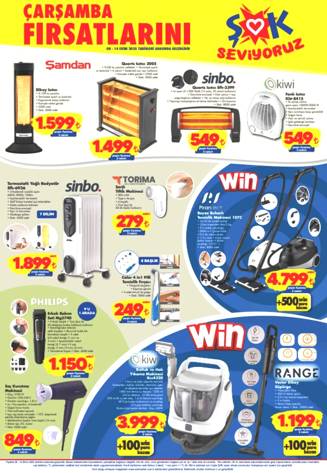 ŞOK'a yeni gelen Philips tıraş makinesi! 8 Ekim 2025 ŞOK Aktüel Kataloğu 1