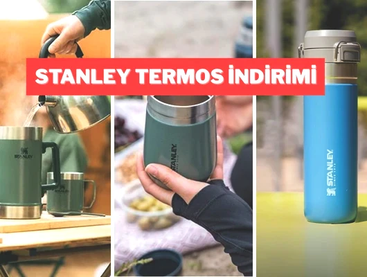 Kapsamlı garanti! Stanley termoslarında indirim var