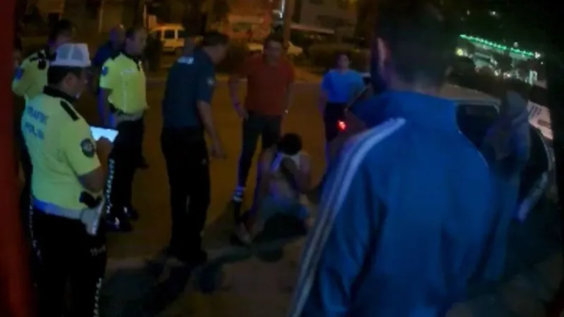 Alkollü sürücü ortalığı karıştırdı: O anlar kamerada