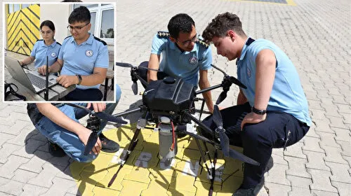 Antalya'da lise öğrencileri su analizi yapabilen dron geliştirdi