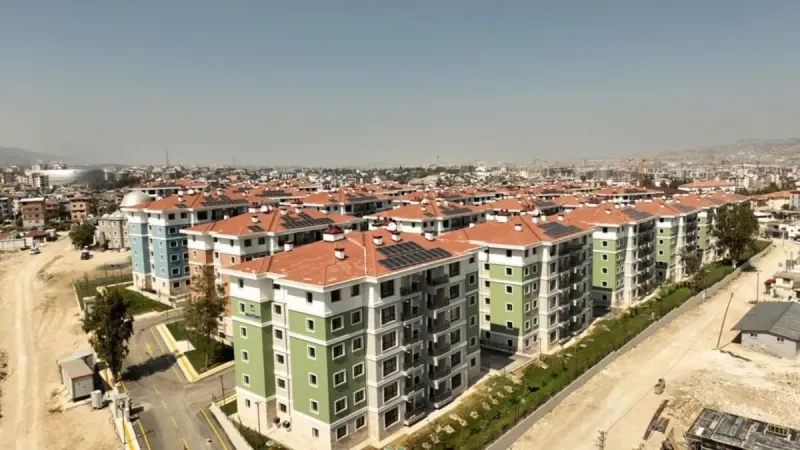 Asrın felaketinde derin yara alan Hatay küllerinden doğuyor! 500 Evler tamam!