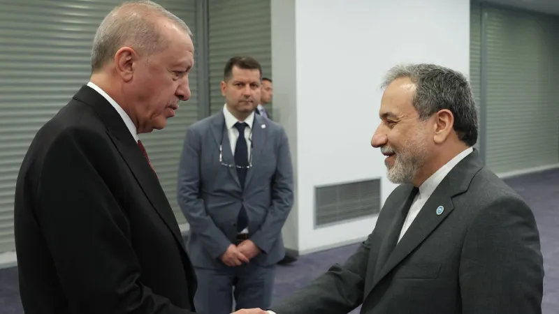 Cumhurbaşkanı Erdoğan, İran Dışişleri Bakanı Erakçi'yi kabul etti