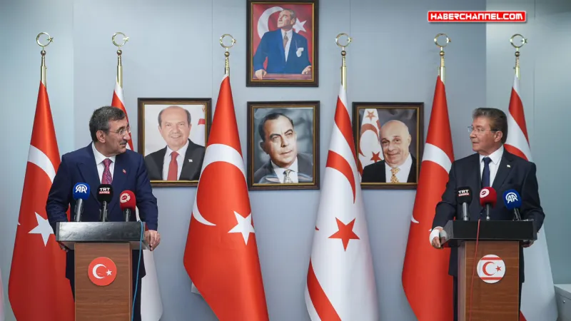 Cumhurbaşkanı Yardımcısı Cevdet Yılmaz, KKTC'de...
