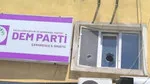 DEM Parti Çanakkale il başkanlığına taşlı saldırı!