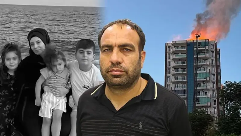 Diyarbakır Yangını: Eşini ve Çocuklarını Kaybeden Babadan İtfaiye İsyanı!
