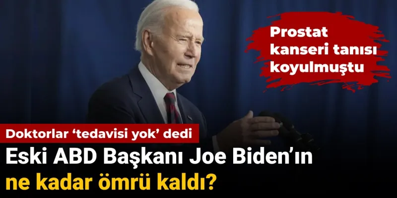 Eski ABD Başkanı Joe Biden’ın ne kadar ömrü kaldı: Doktorlar açıkladı