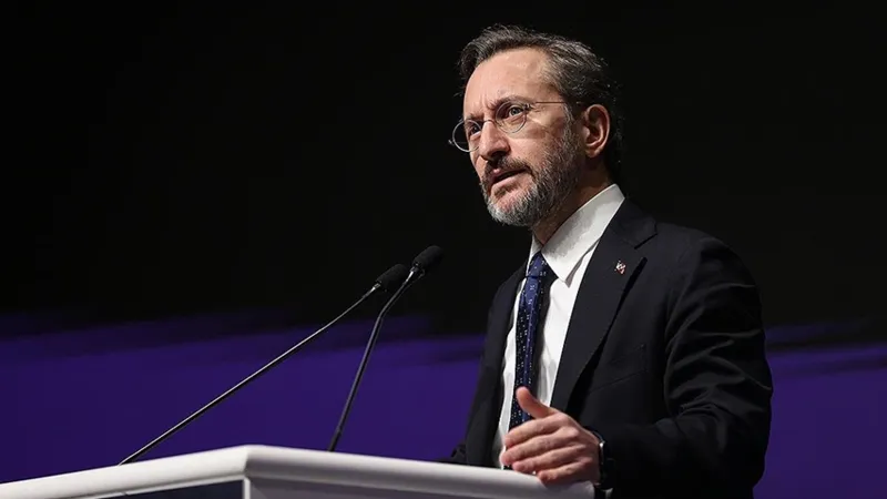 Fahrettin Altun: Ortadoğu’da kaos ve karmaşaya yol açacak yeni bir adım