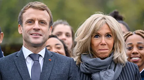 Fransa Cumhurbaşkanı Macron eşinden tokat mı yedi? Görüntüler sosyal medyada gündem oldu
