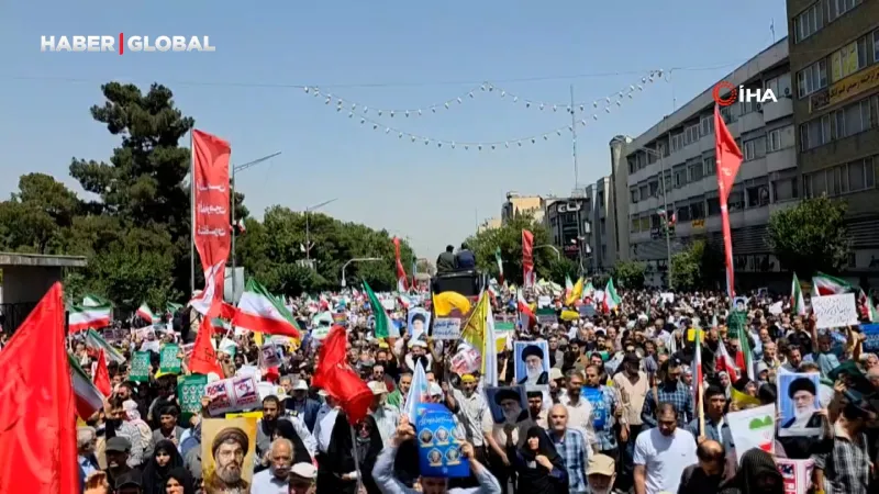 İran'da Neler Oluyor? Yüzbinler Sokaklarda: "Nükleer Silah İstiyoruz!"
