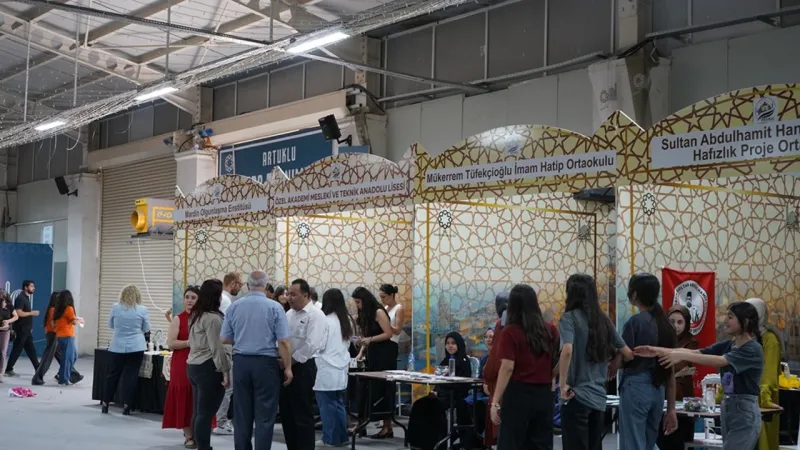 Mardin Artuklu’da 5. Geleneksel Lise Tanıtım Fuarı gerçekleştirildi