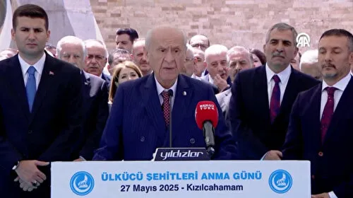 MHP lideri Devlet Bahçeli: Her şeyin bir vakti vardır o vakit yakındır