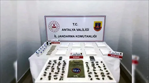 'Narkokapan-Antalya' operasyonu: 104 zehir taciri yakalandı
