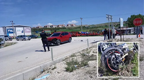 Feci Kaza: 22 Yaşındaki Motosiklet Sürücüsü Hayatını Kaybetti!