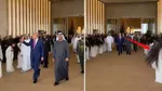 Trump Abu Dabi'de Şaşırtan Törenle Karşılandı! İşte O Anlar
