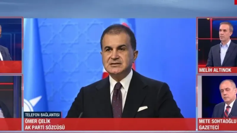 Ömer Çelik'ten Bomba Açıklamalar! A Haber'de Neler Söyledi?