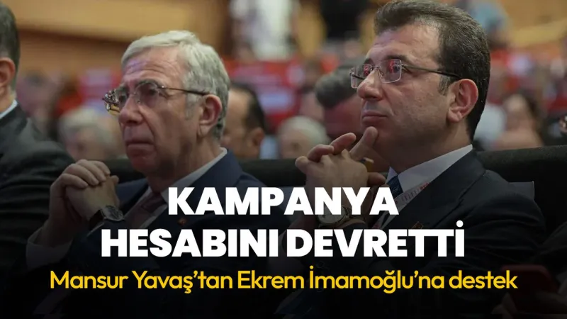 Şok! Mansur Yavaş'tan İmamoğlu'na Destek: X Hesabını Devretti!