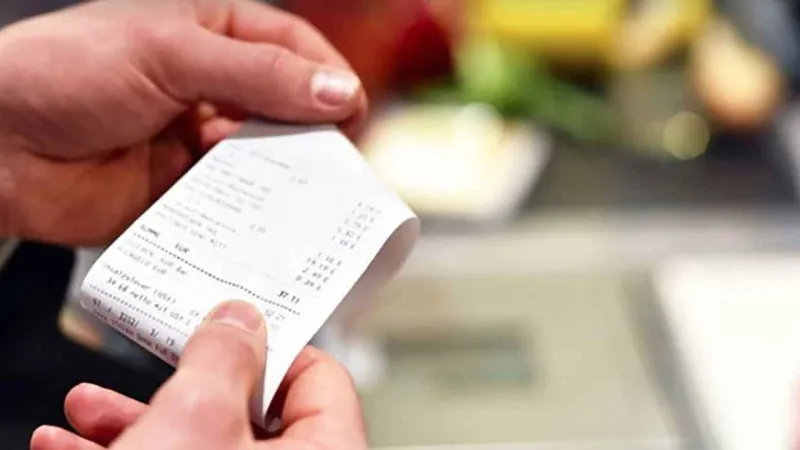Market Fişi Alarmı! 10 Saniyede Gelen Gizli Tehlike