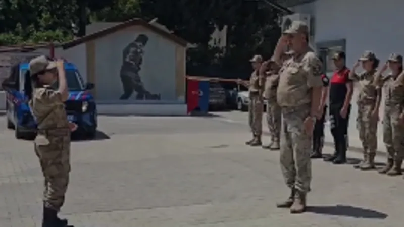 Down Sendromlu Fatma'nın Jandarma Hayali Gerçek Oldu!