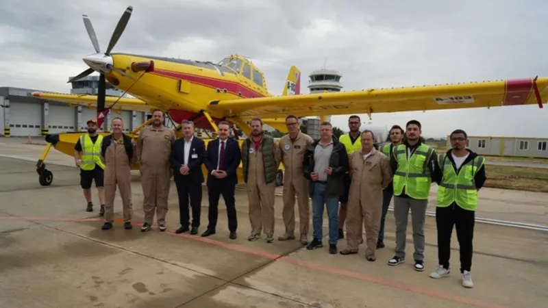 Kazdağları Alevlere Teslim Olmadan! Amfibik Uçaklar Göreve Hazır