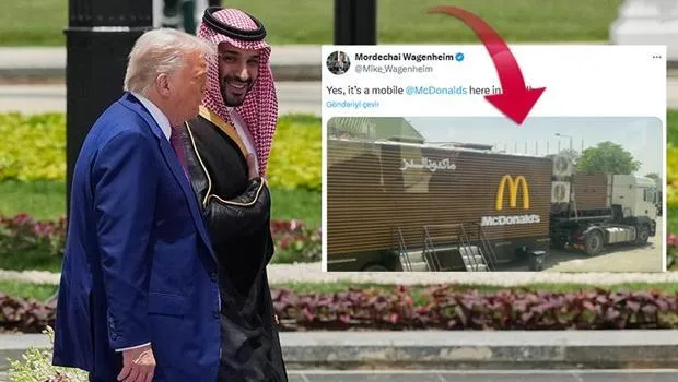 Trump'a Özel McDonald's Kamyonu! Suudiler'den Şaşırtan Jest