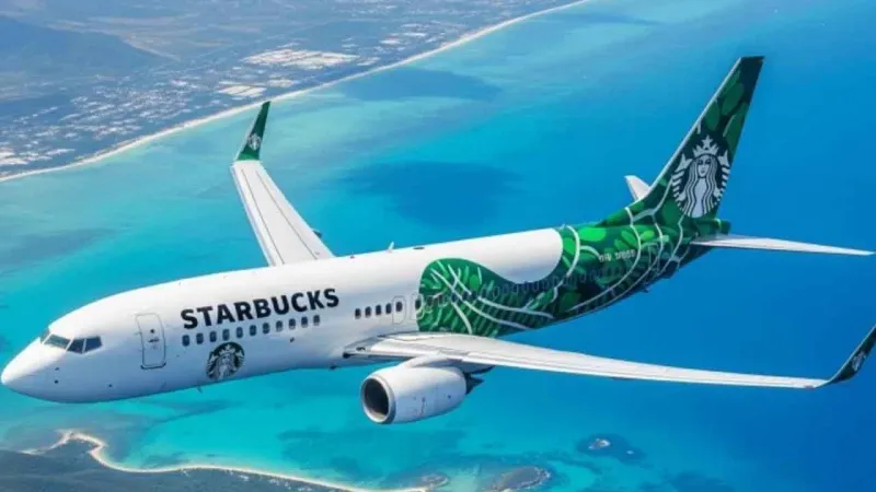 Starbucks, özel jet filosuna pilot arıyor: Maaşı dudak uçuklattı!