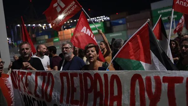 Yunanistan'da İsrail'e Silah Sevkiyatına ŞOK Protesto! Neler Oluyor?